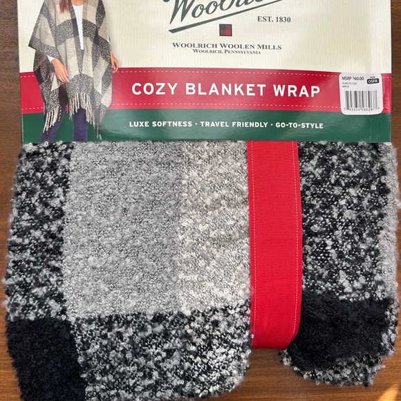 Woolrich Blanket Wrap NWT - Picture 5 of 5